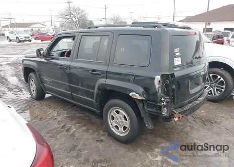 2013 Jeep Patriot Sport z USA, uszkodzony, nr VIN 1C4NJRBB1DD212121